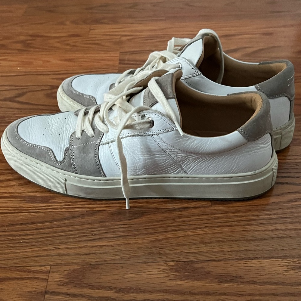 Greats Brand - Stylish White and Gray Men's Sneakers